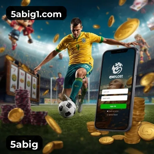 5abig cadastro — tela de formulário no app oficial